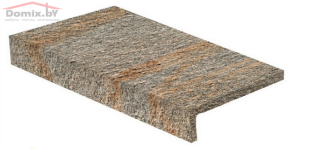 Керамогранит Ceramica Rondine Le Cave Luserna Multicolor ступень (15х30,5) арт. J89200